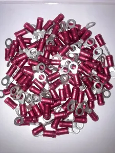 AMP 31886  22-16   #8 Stud Ring Term. Nylon Insulated Aviation Grade  100 pcs.